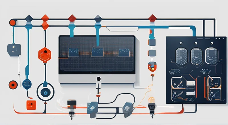 电子元件的mes系统流程图