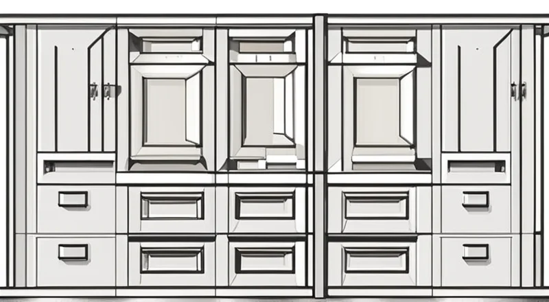 燕尾榫无孔软件门墙柜一体化生产