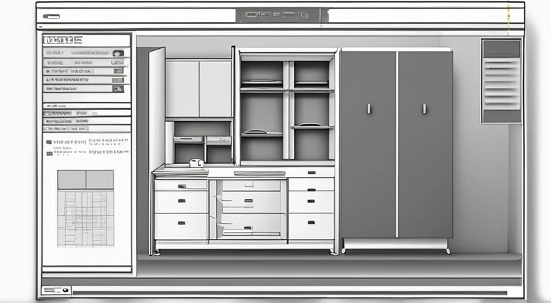 橱柜生产软件图纸设计说明模板