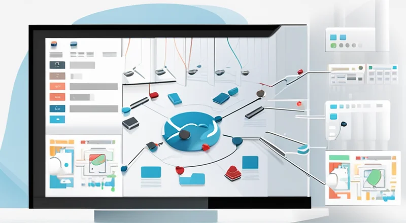 生产流程图设计海报软件