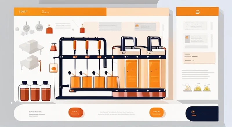 糖蜜生产流程图纸设计软件