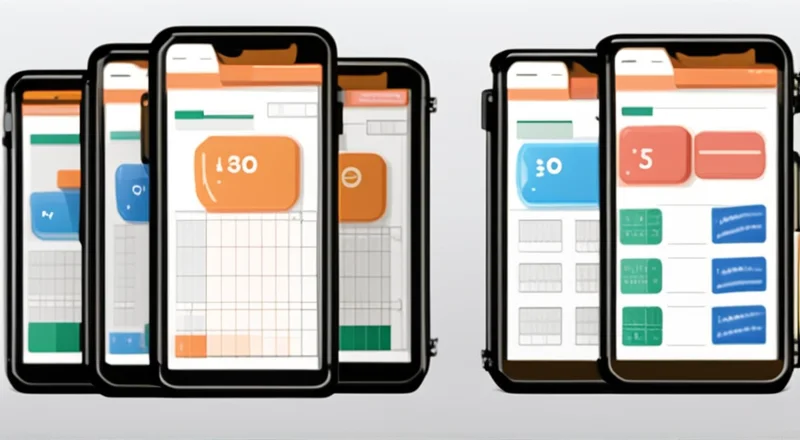 生产计划表格教程手机软件