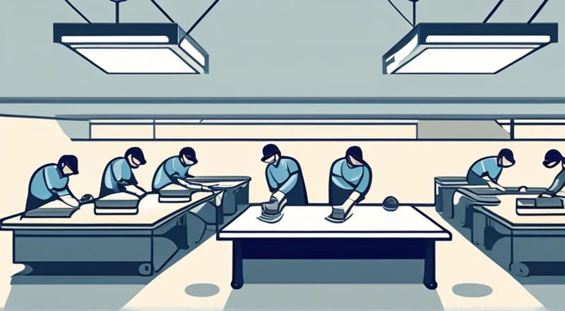 车间tpm小组清扫活动