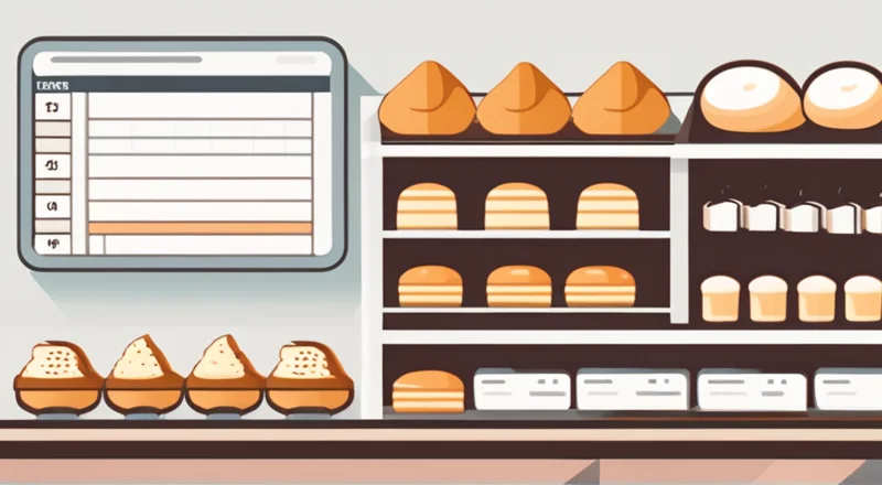 烘焙店进销存表格怎么做