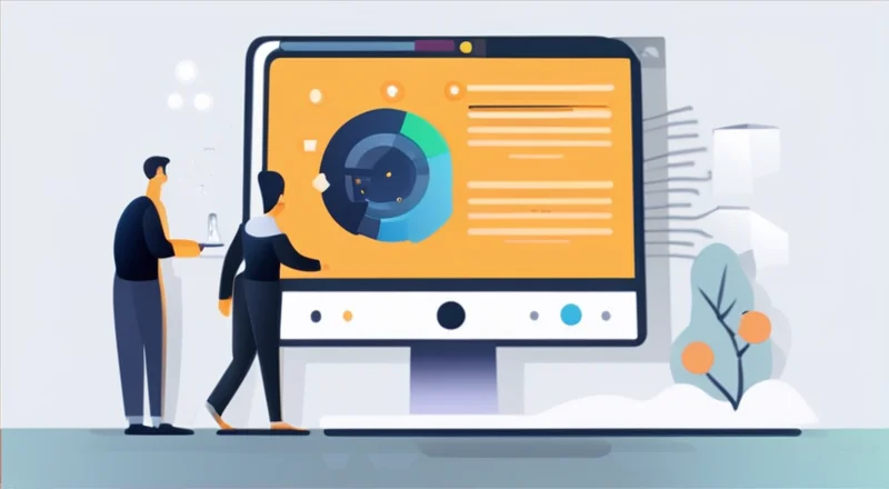 幻灯片模板客户管理