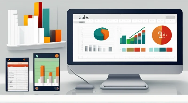 手机制作excel销售报表