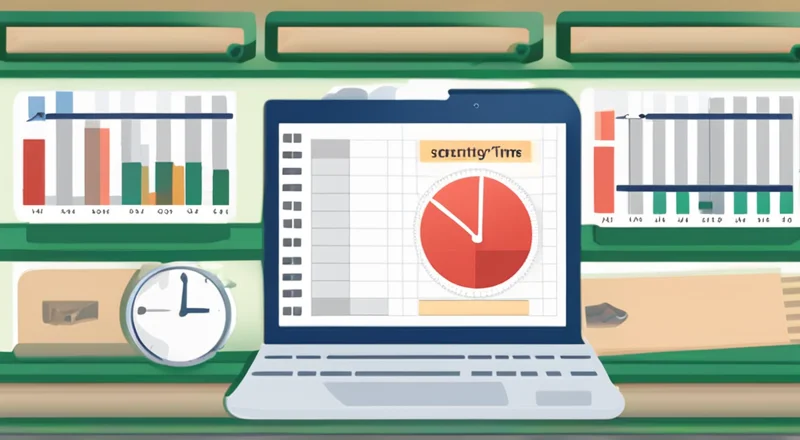 excel表怎么算库存时间