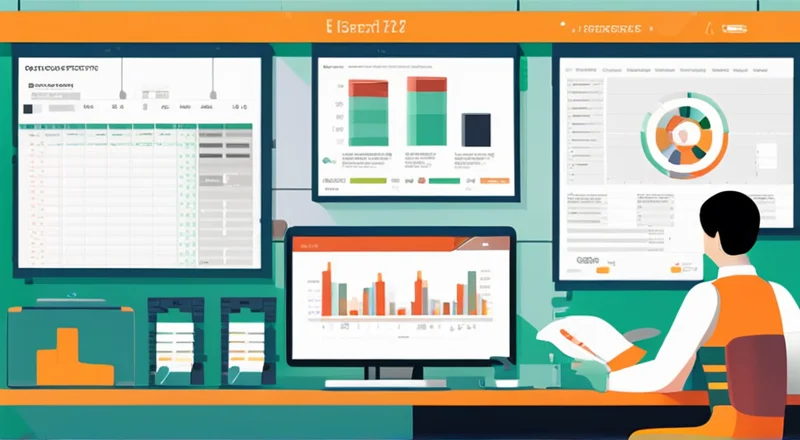 生产文员报表excel