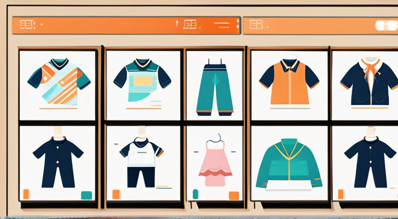 童装销售报表excel模板