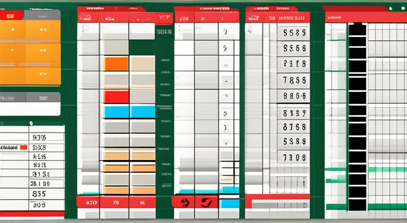 excel 库存表模板