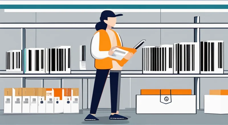 有条码的商品怎么存进销存