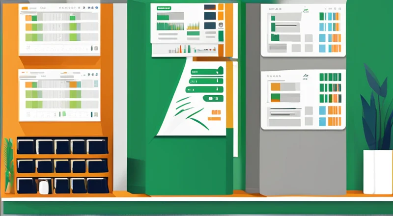 excel 4s店销售系统