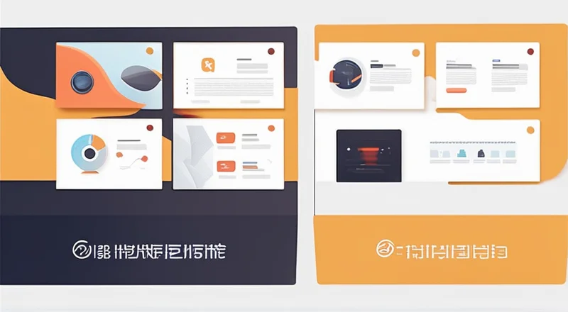 管理客户的ppt模板