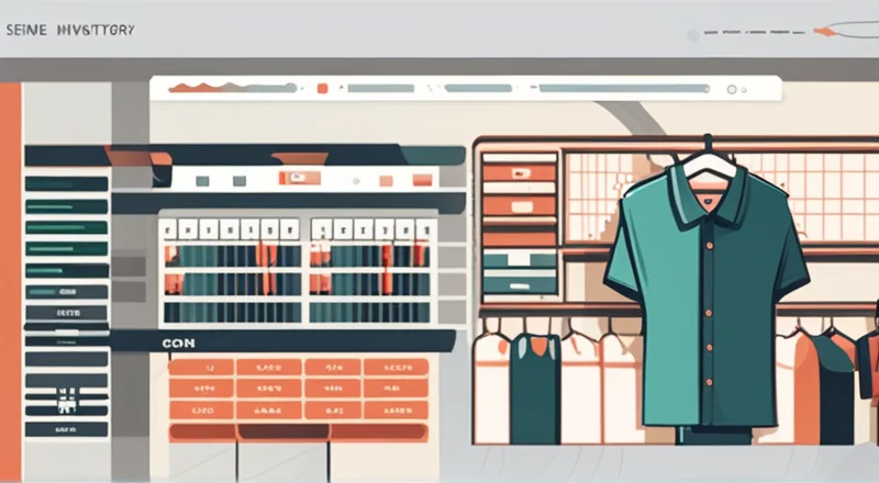 excel服装进销存管理系统