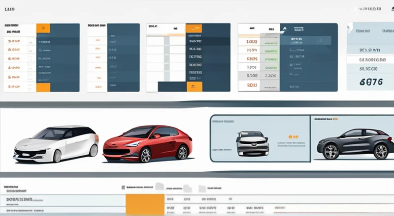 汽车销售台账excel模板