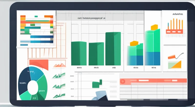 生产成本财务分析excel图表制作