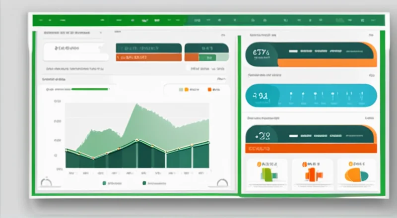 excel销售业绩看板模板