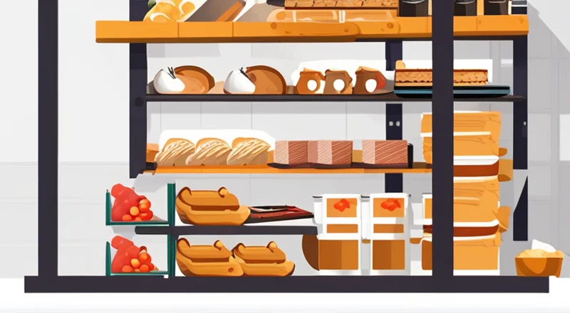 餐饮企业进销存excel表格模板