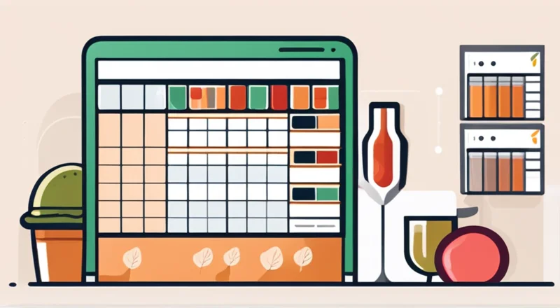 饭店酒水进销存表格怎么做