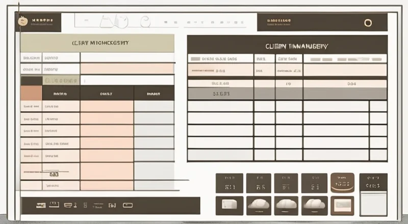 奢侈品客户管理表格模板