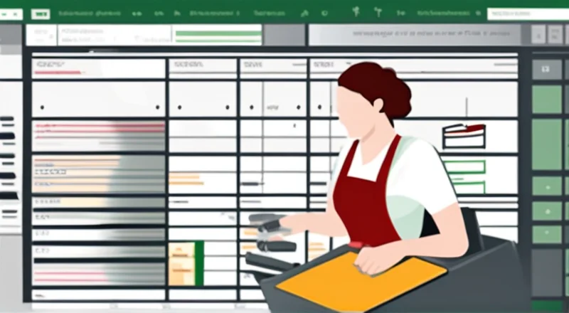 excel服装厂库存表