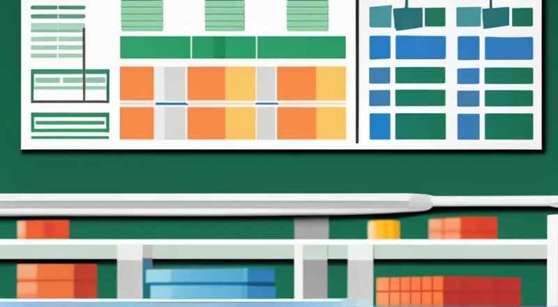 片材excel做库存表