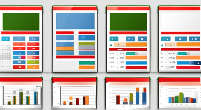 excel销售表格系统