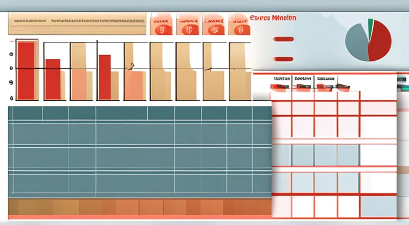 excel销售环比分析模板