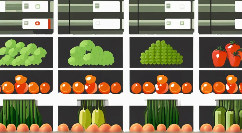 excel做一份蔬菜的库存表