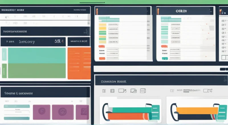 excel带入库单进销存表格模板