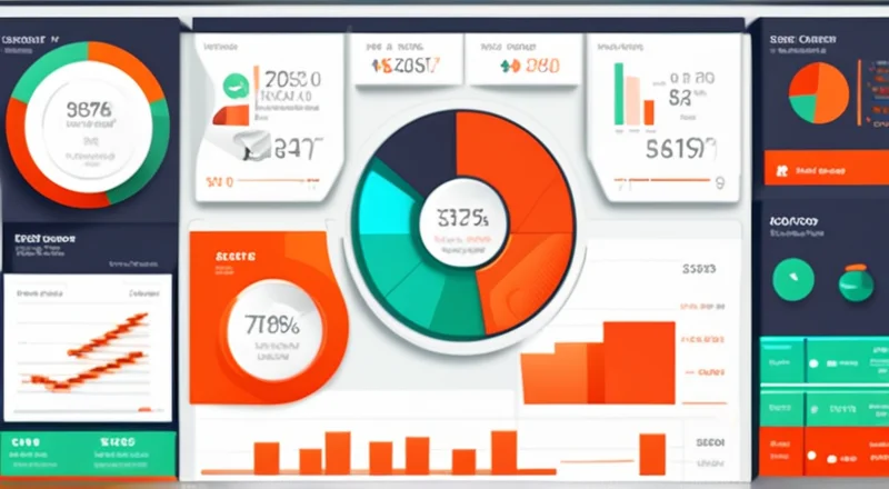 excel可视化销售报表看板