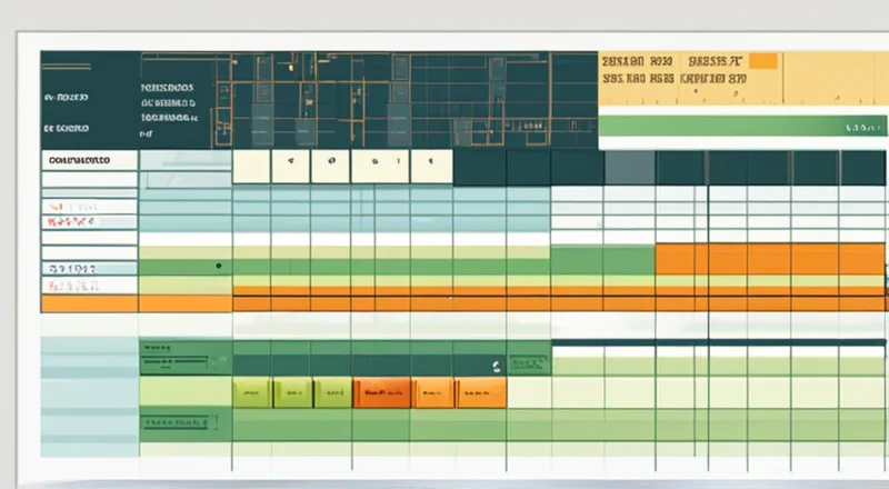 生产计划排程表excel公式