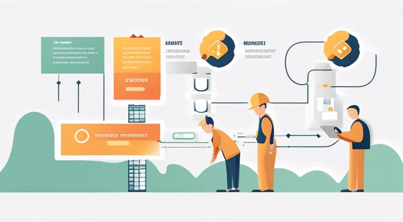 客户维护管理流程图模板