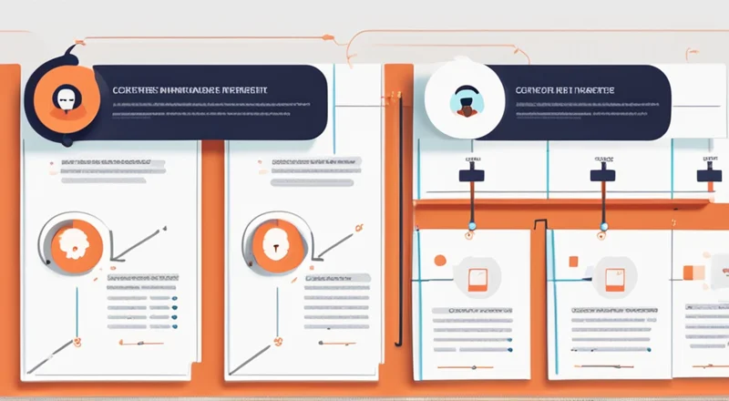 客户管理流程图模板