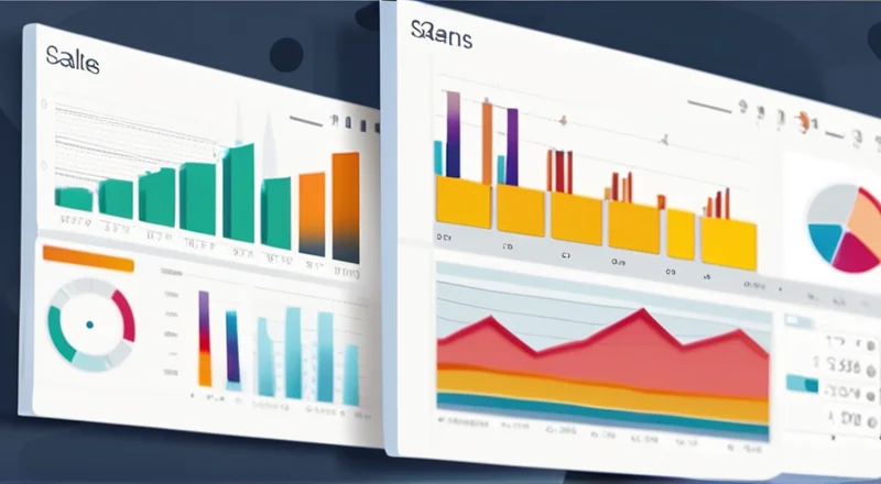 excel销售数据分析图表模板