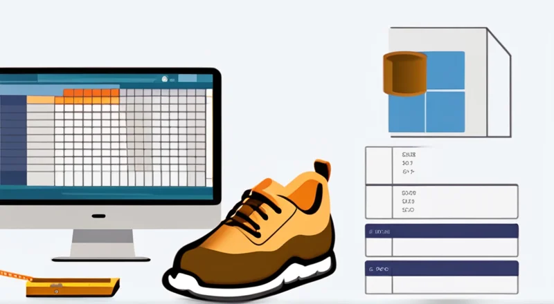 鞋码库存表excel
