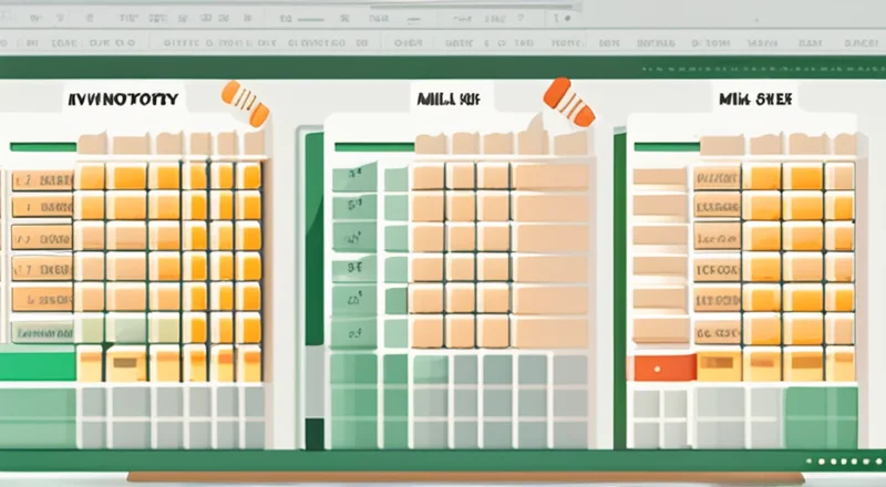 牛奶库存excel表