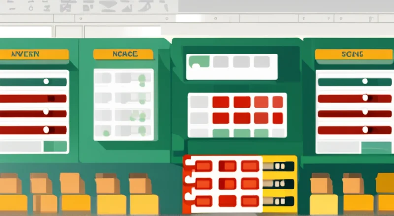 excel物料怎么做进销存