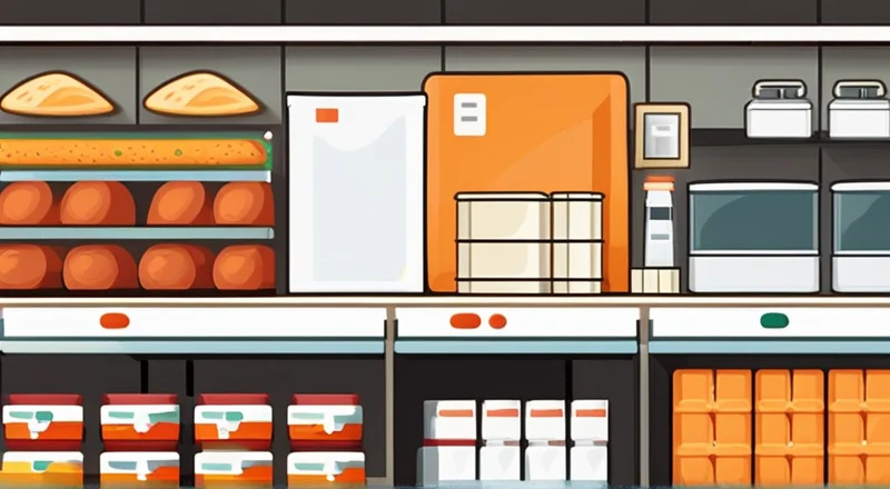 食品excel进销存表格模板下载