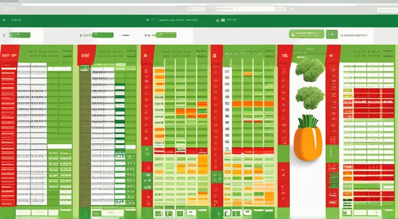 excel销售蔬菜报表