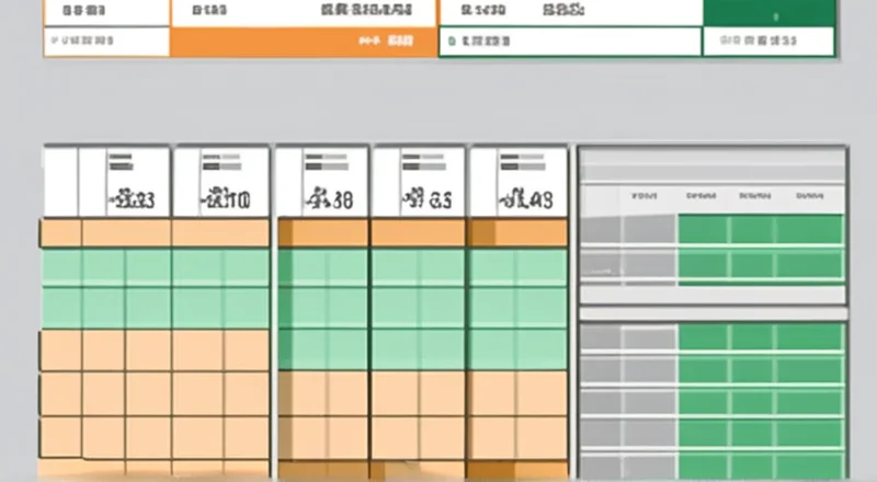 excel生产排程报表模板