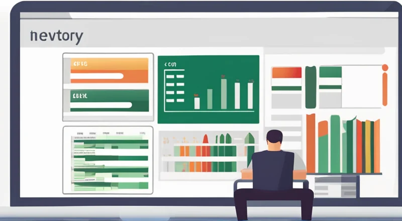 excel透视表做库存