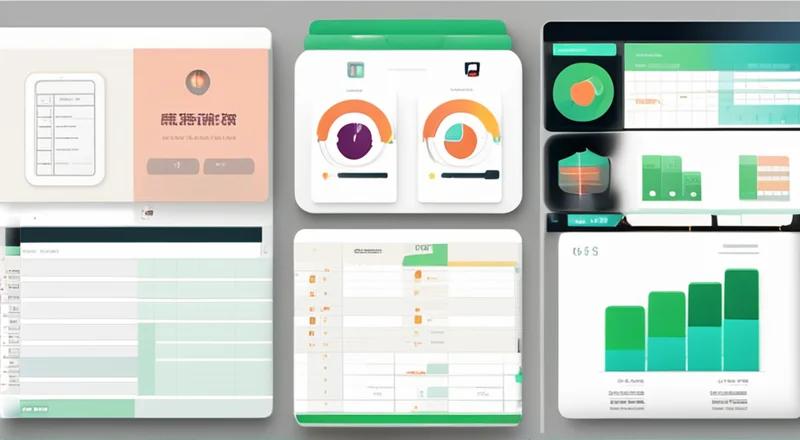 客户管理表格美化ppt