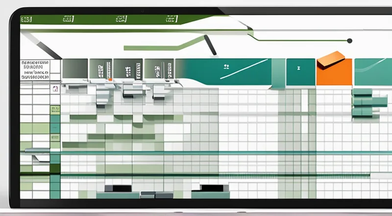 生产管理甘特图excel模板