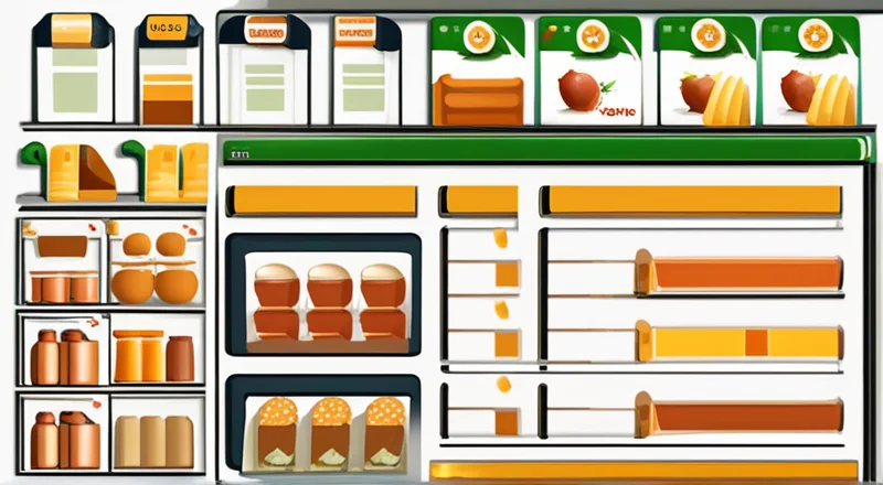 excel表格食品的库存表