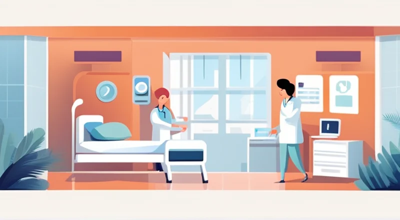 医院租床如何出入库房的