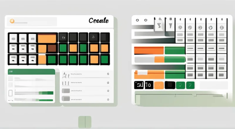 怎么制作整月的出入库表