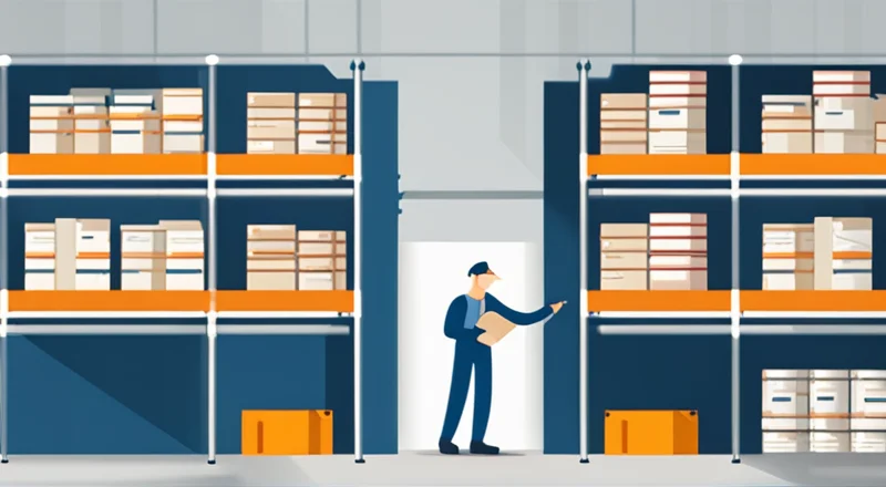 仓库的管理现场占多少