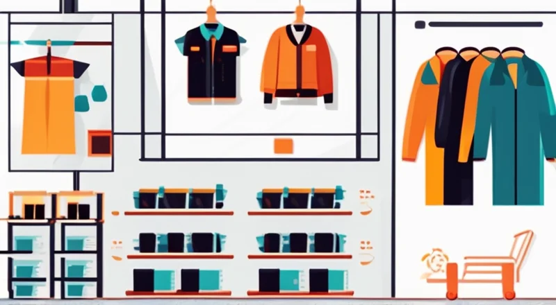 服装店如何管理仓库效果图