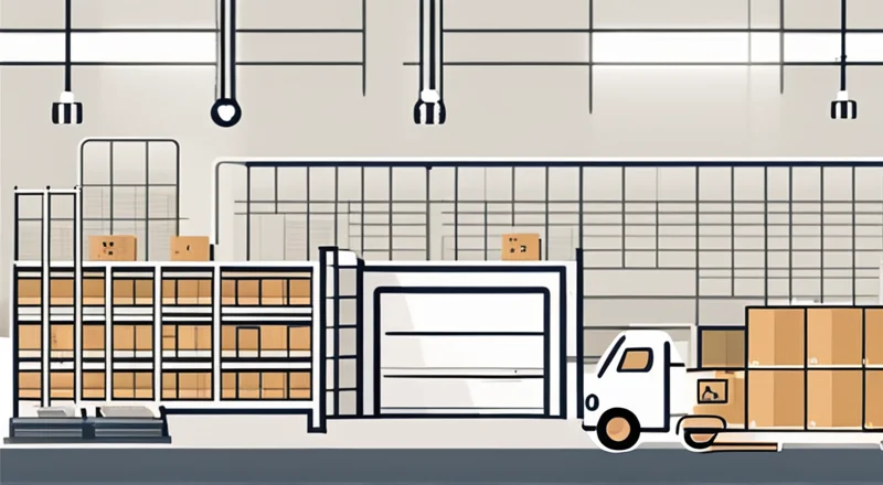 仓库出入库位置图怎么画